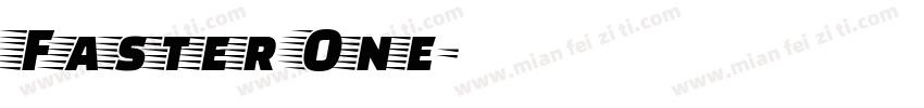 Faster One字体转换
